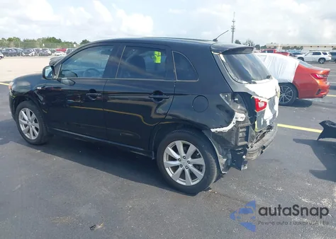 2012 Mitsubishi Outlander Sport Se из США, поврежденный, VIN JA4AP4AU7CZ005926